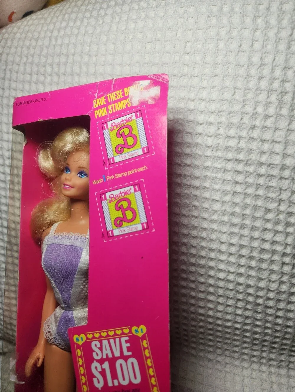 Barbie Fashion Play 1990 New In Box